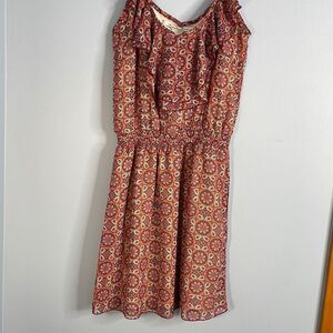 American Rag Ruffled Sundress Spaghetti Straps Medium.
